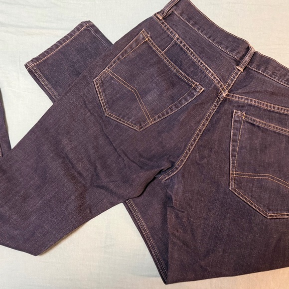 Armani Exchange Navy Denim Jeans - Picture 2 of 3